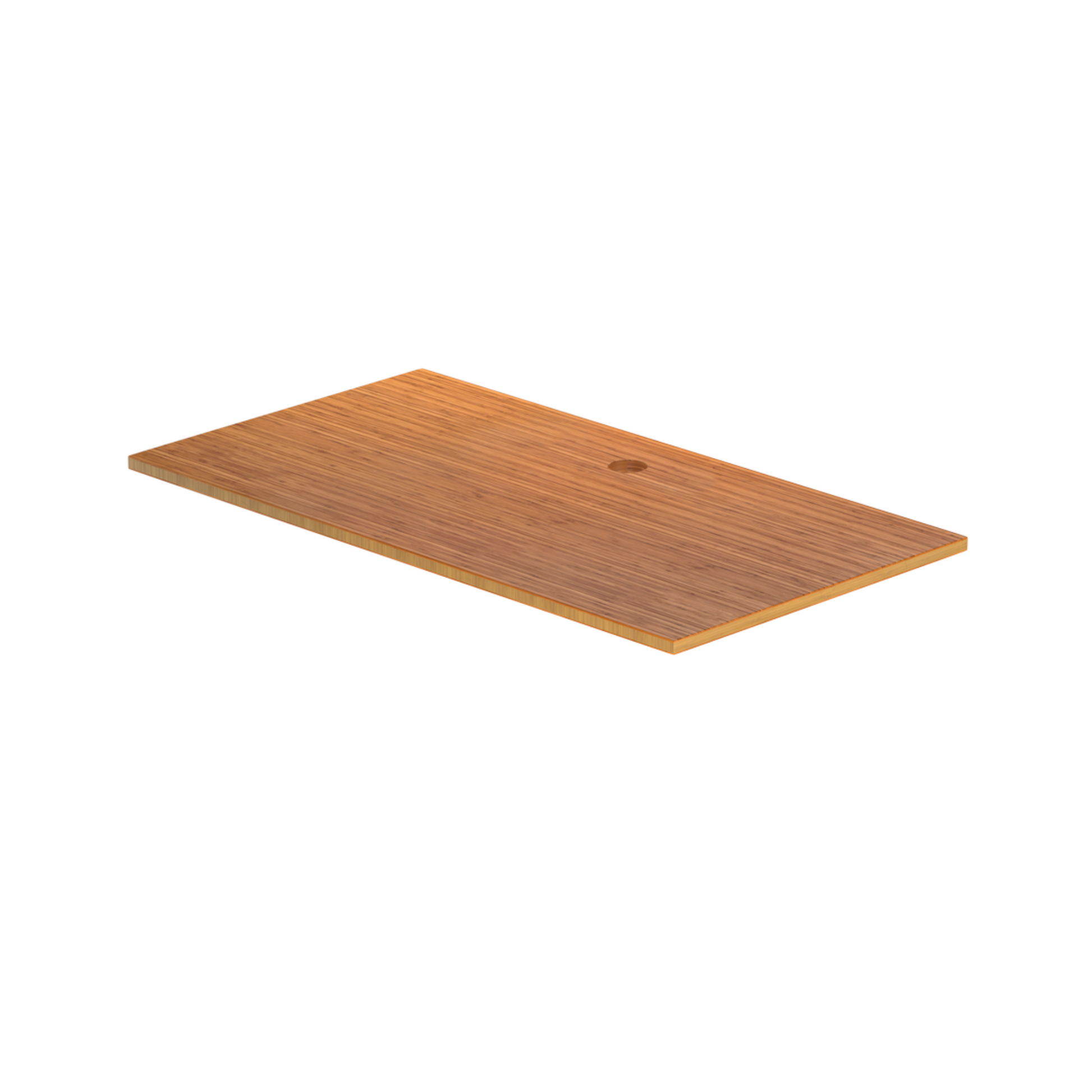Bamboo dark gloss table top for desk â progressive desk