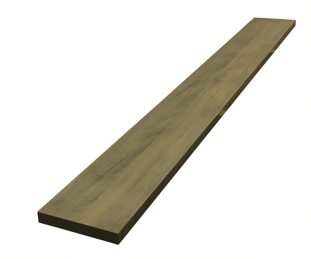Maple wide plank countertop