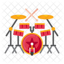 Orchestra flat icons