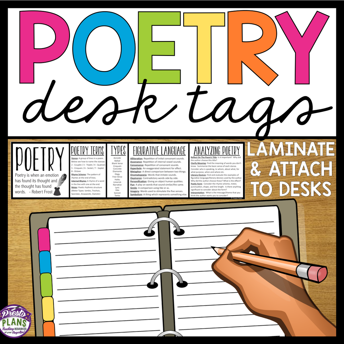 Poetry desk tags student poetry reference â presto plans