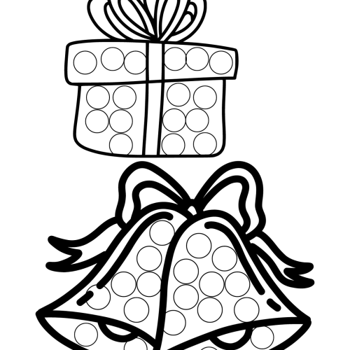 Winter do a dot printable fine motor activity made by teachers