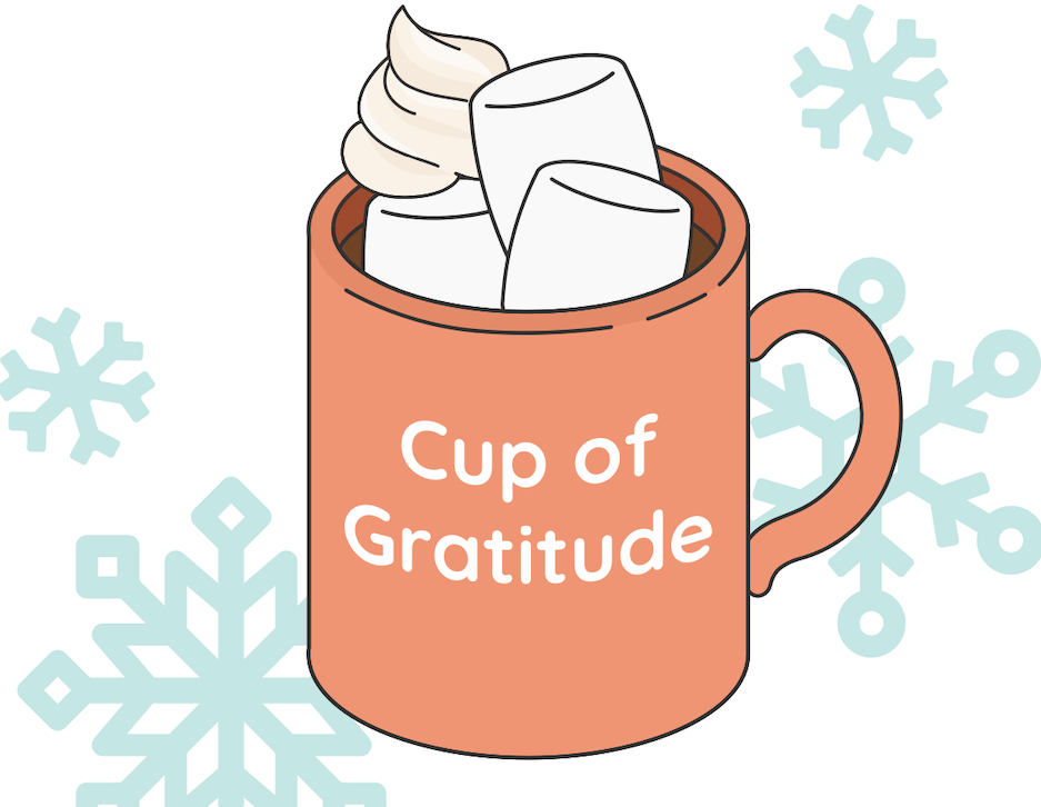 Free elementary winter gratitude craft everyday speech