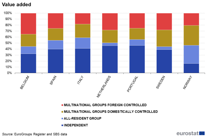 Onomic indicators of enterprises belonging to multinational enterprise groups