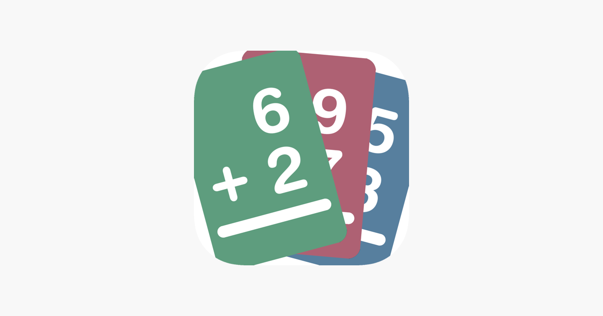 Big math flash cards on the app store