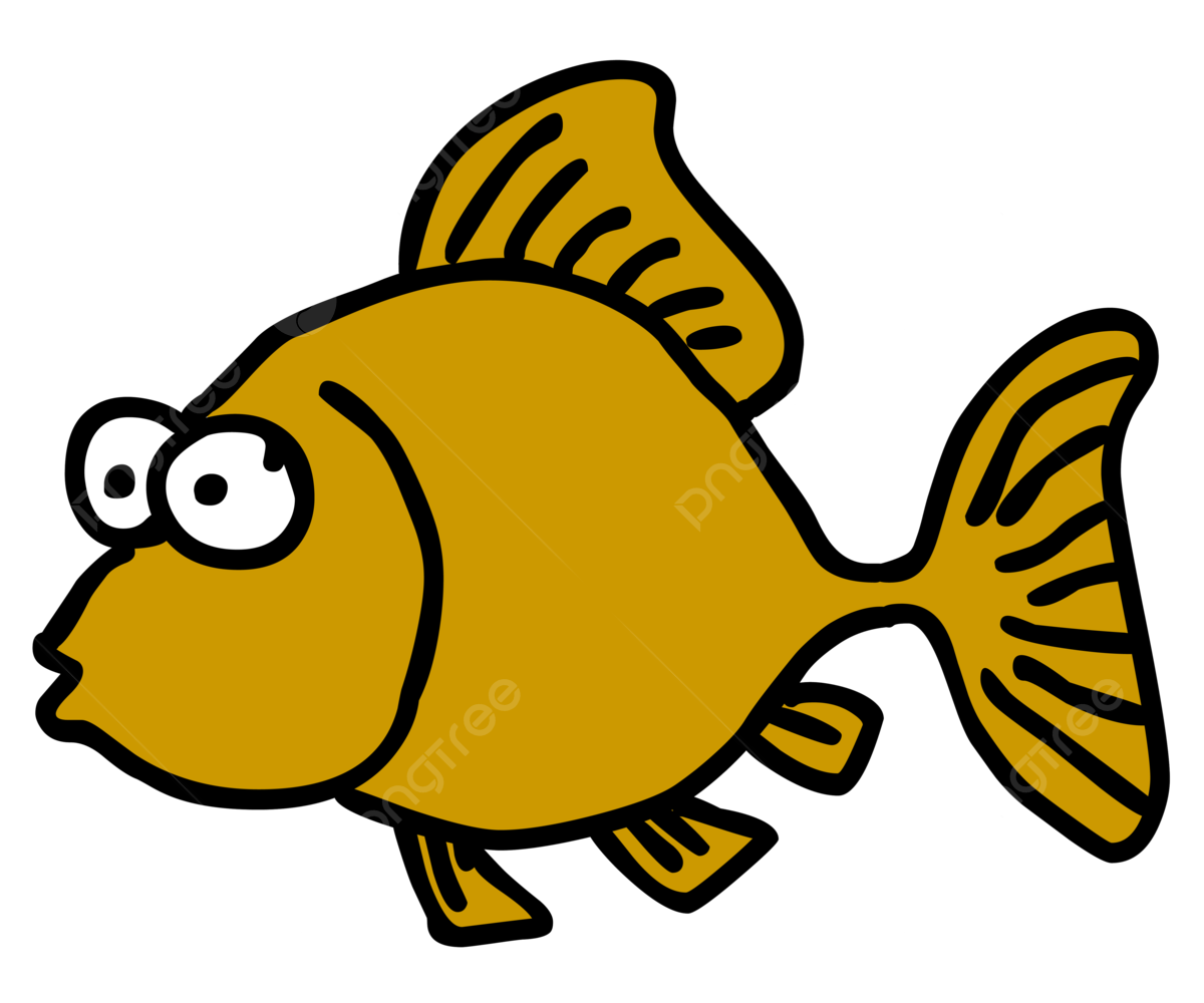 Funny fish png vector psd and clipart with transparent background for free download