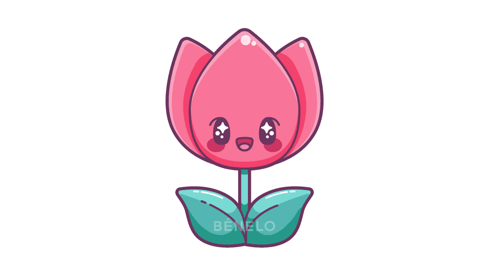 Cãmo dibujar un tulipãn fãcil para niãos