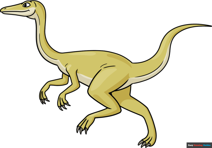Dinosaur drawing ideas with step by step drawings