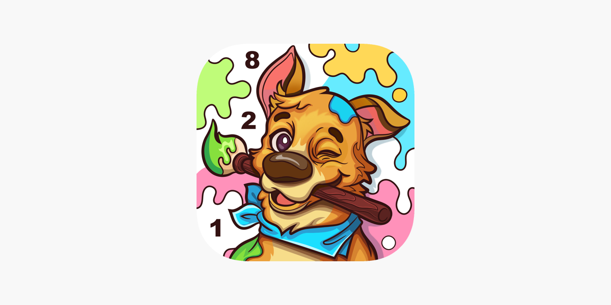 Art games color by number on the app store