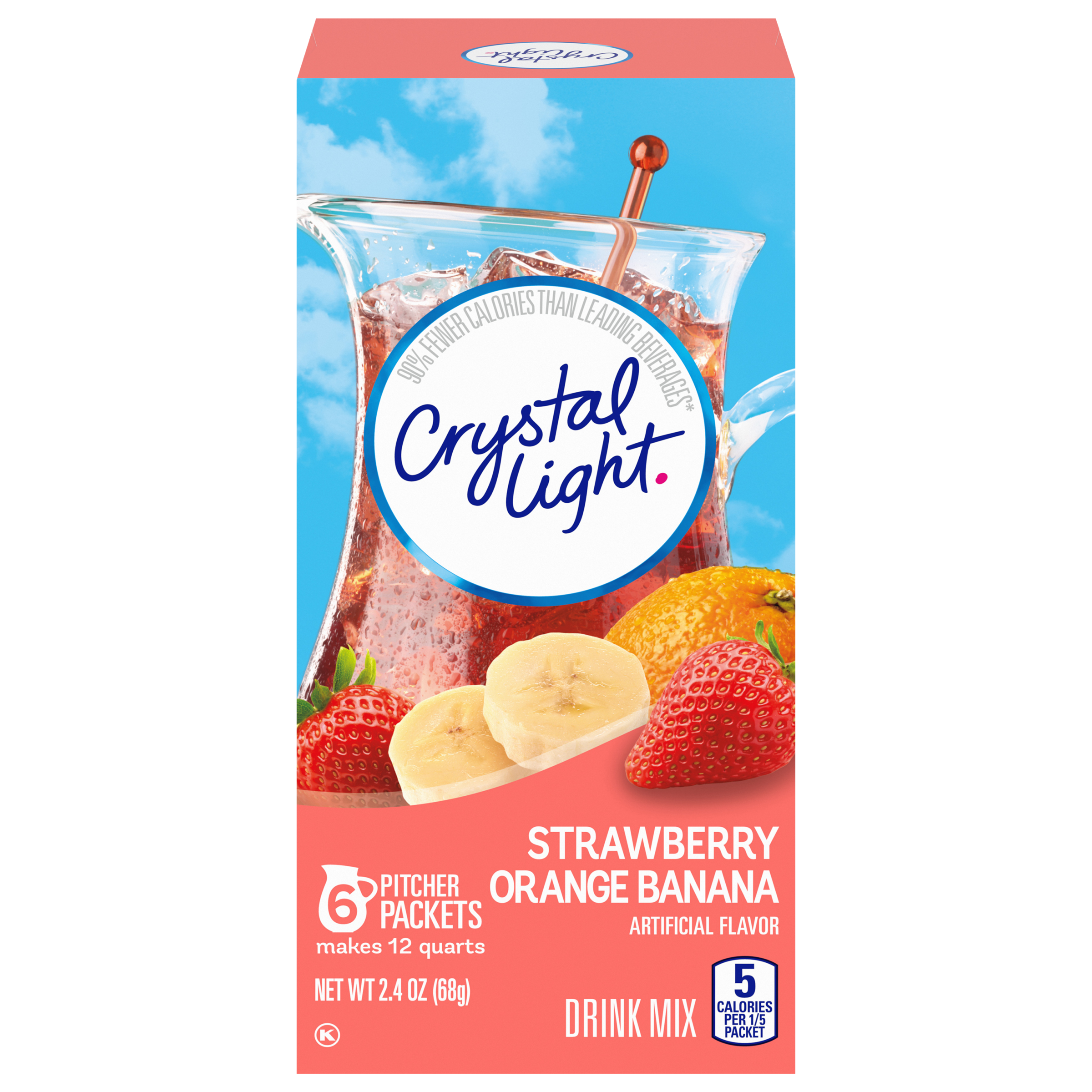 S food scores crystal light drink mix strawberry orange banana