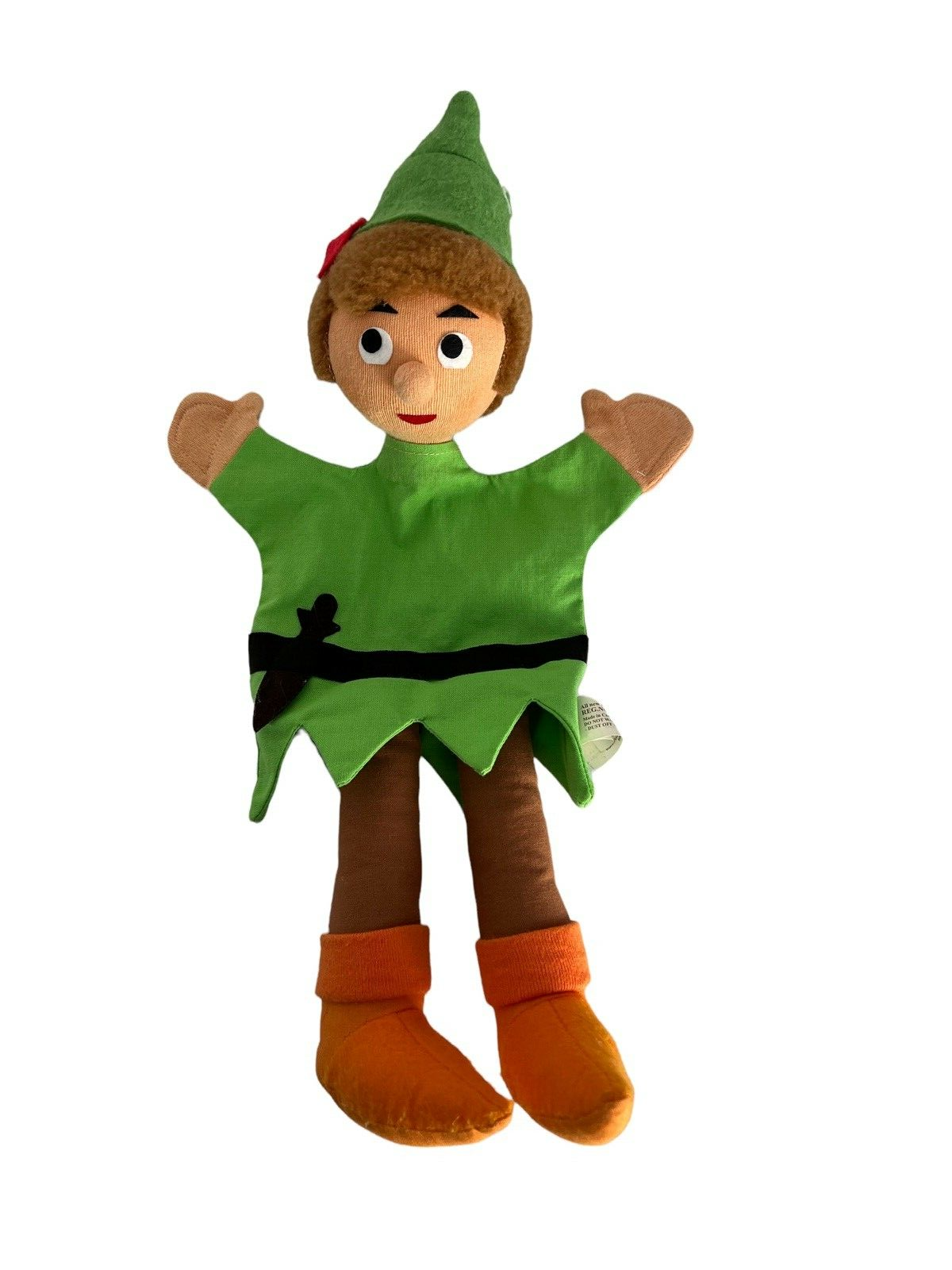 Peter pan puppet moravska ustredna brno hand made puppet