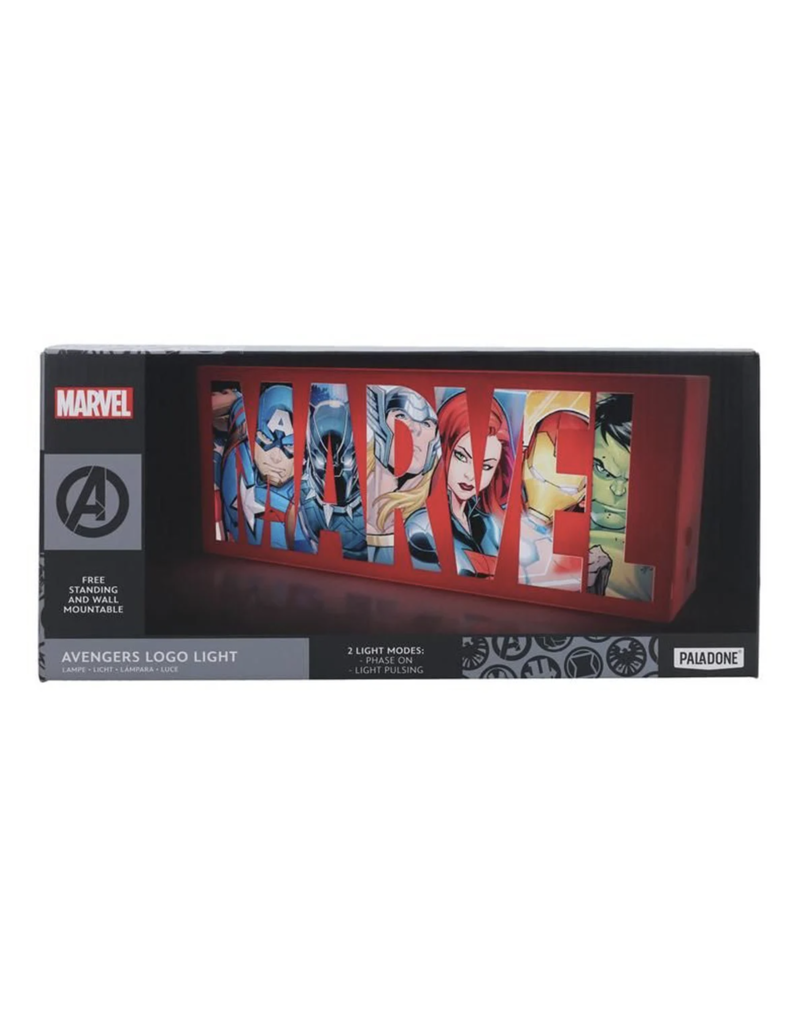 Paladone avengers logo light