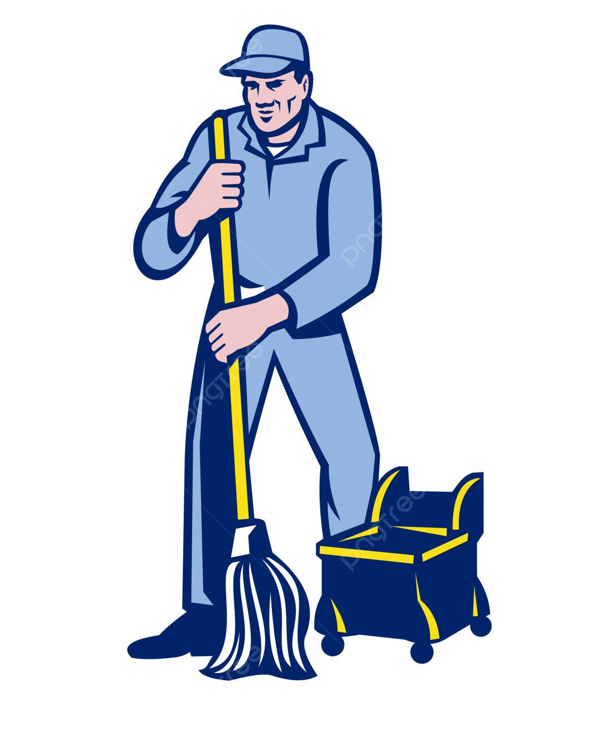 Janitor png vector psd and clipart with transparent background for free download