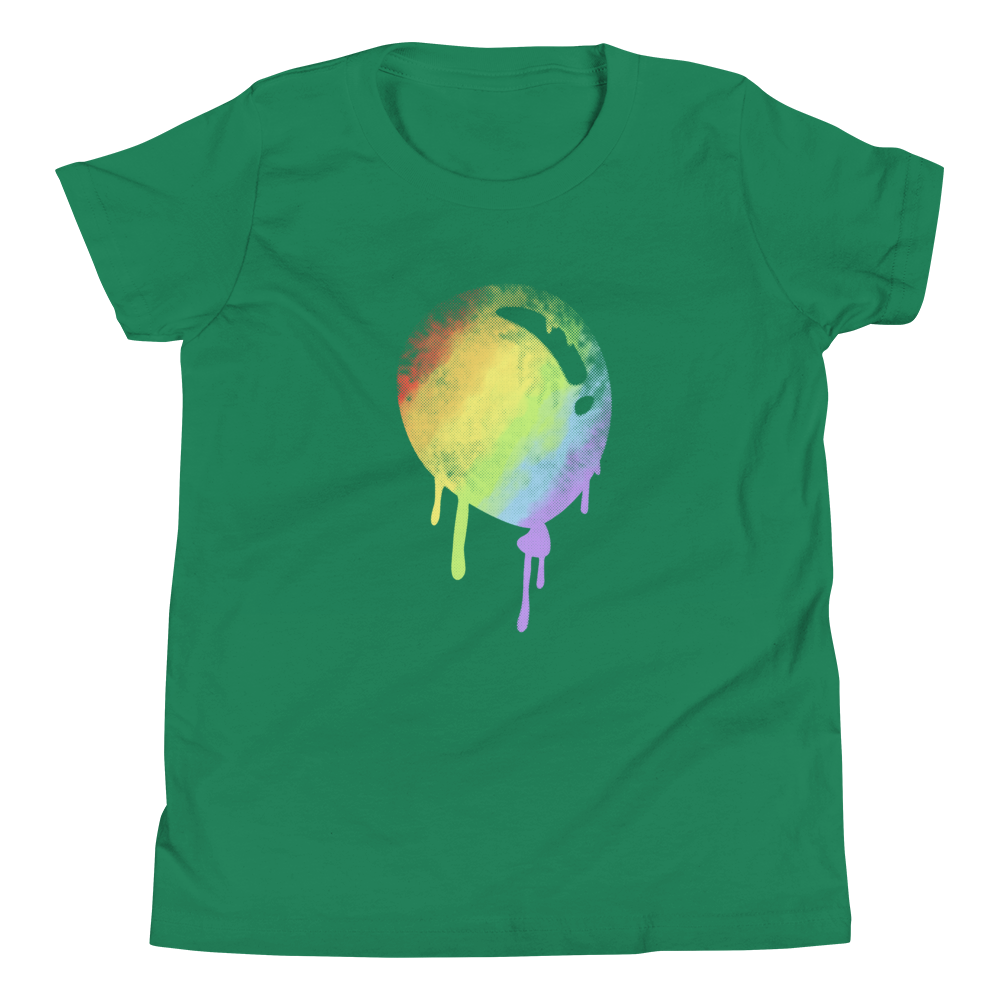 Bloon spray paint shirt youth â ninja kiwi