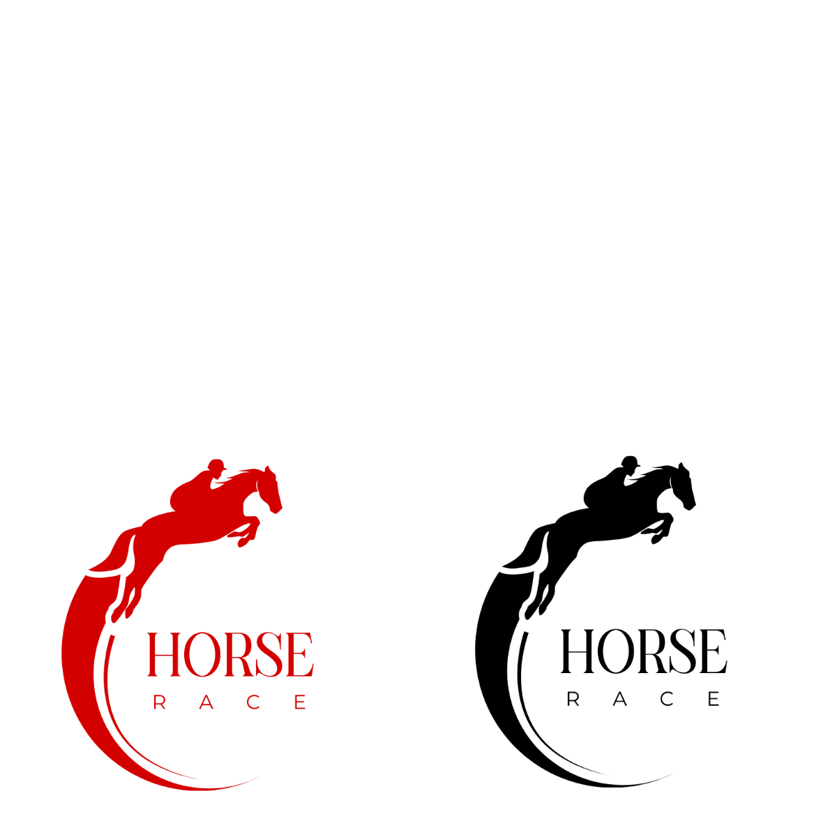 Free horse race design