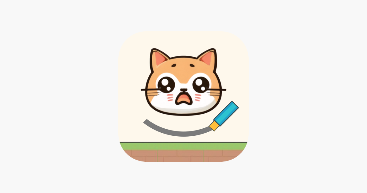 Oh no cat drawing puzzle game on the app store