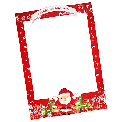 Christmas oto booth props funny face xmas party decorations selfie kids adult