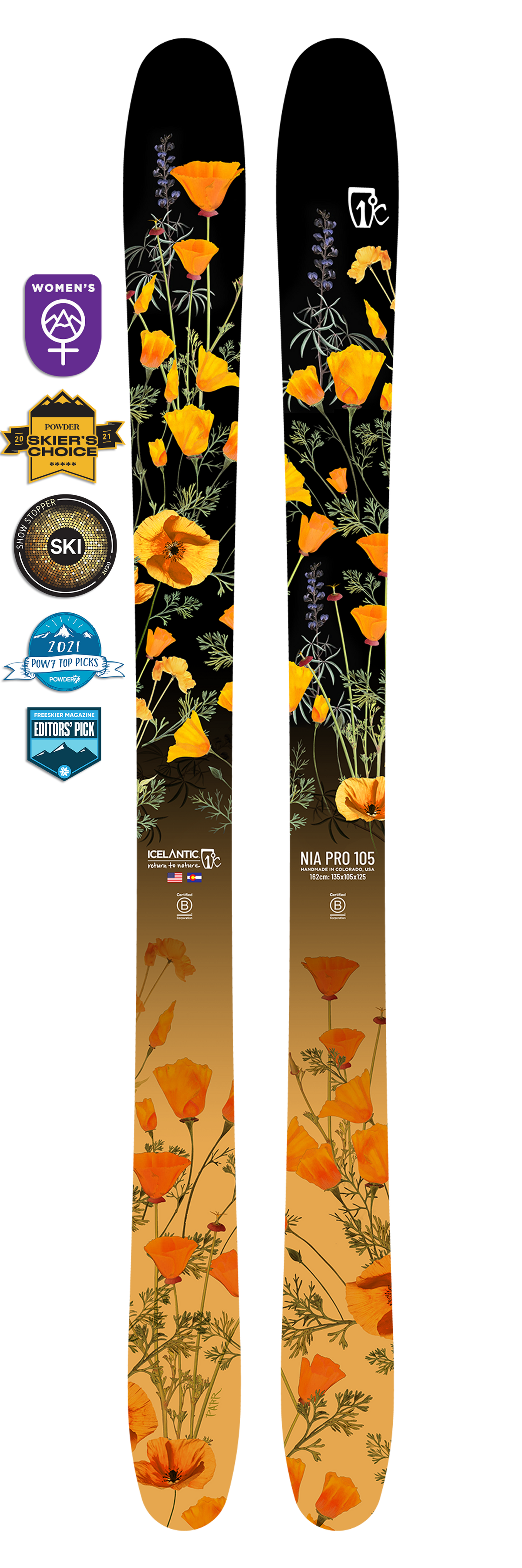 Nia pro â icelantic skis