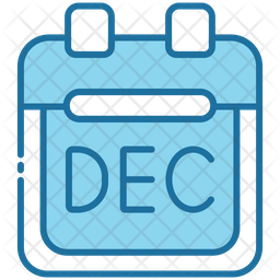December dual tone icons