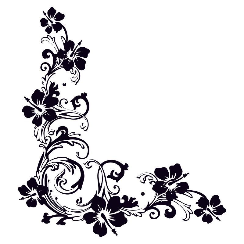 Floral corners images free photos png stickers wallpapers backgrounds