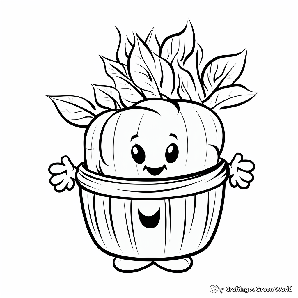Turnip coloring pages