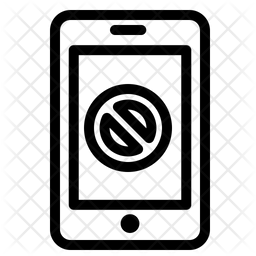 No mobile icon