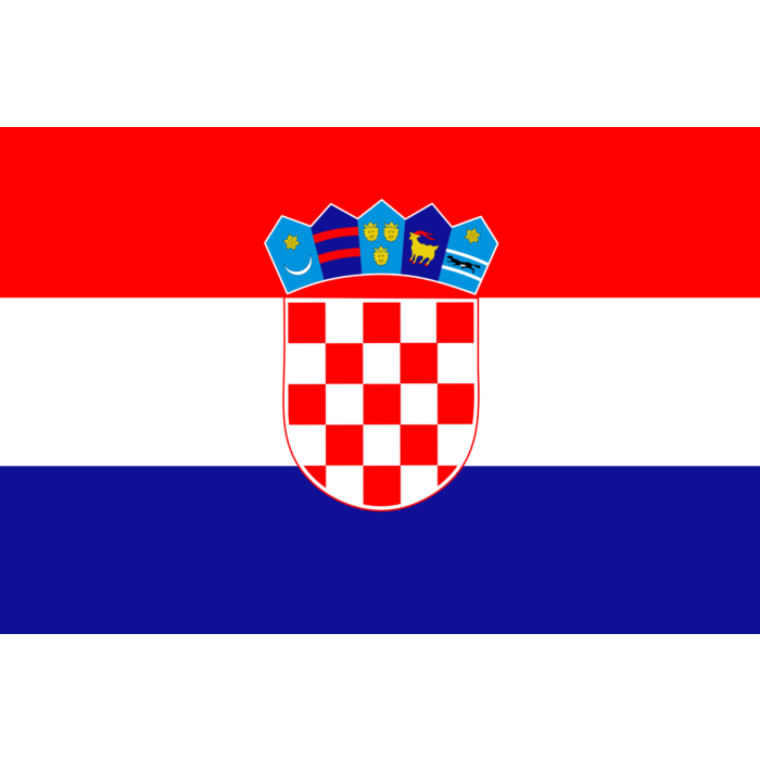 Flag croatia landscape flag m sqft xcm xft