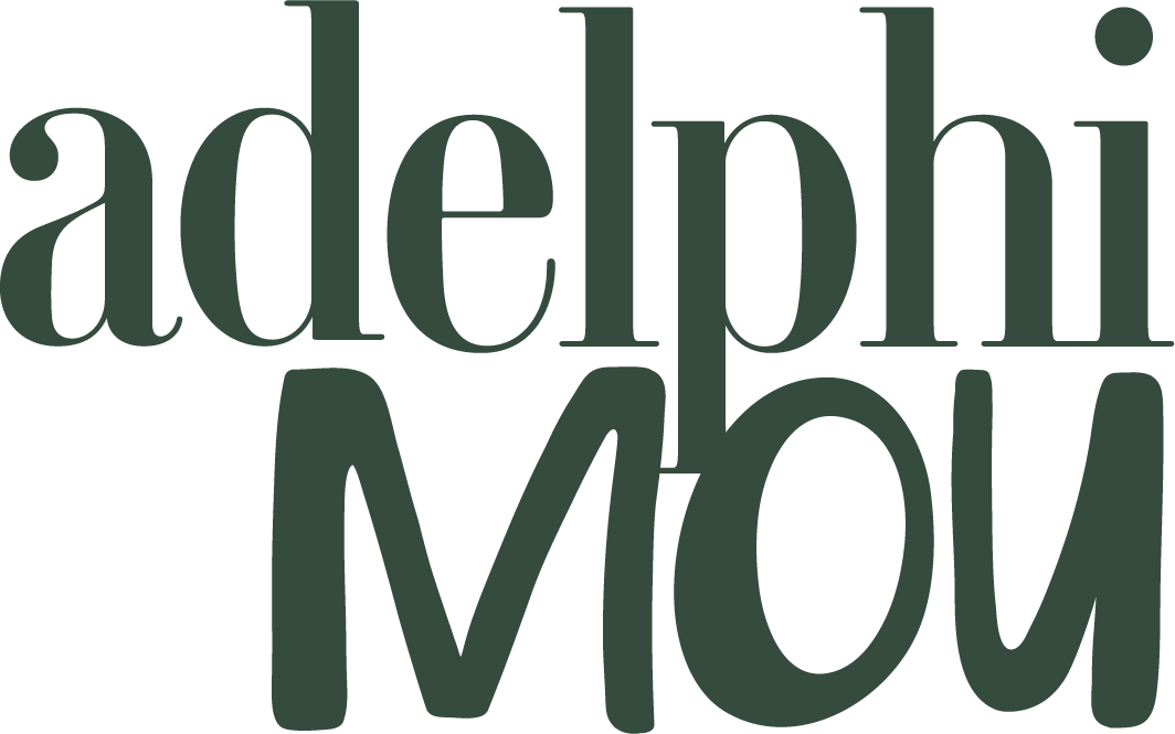 Adelphi mou invitations signage everything in between