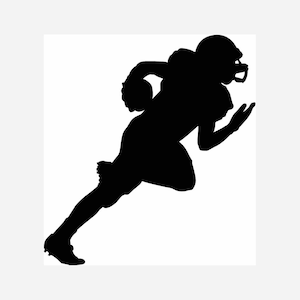 American football player vector cartoon download now