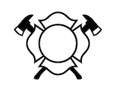 Fire dept logo eps svg dxf png vinyl cutter ready