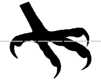 Talon svg talon cut file talon dxf talon png download now