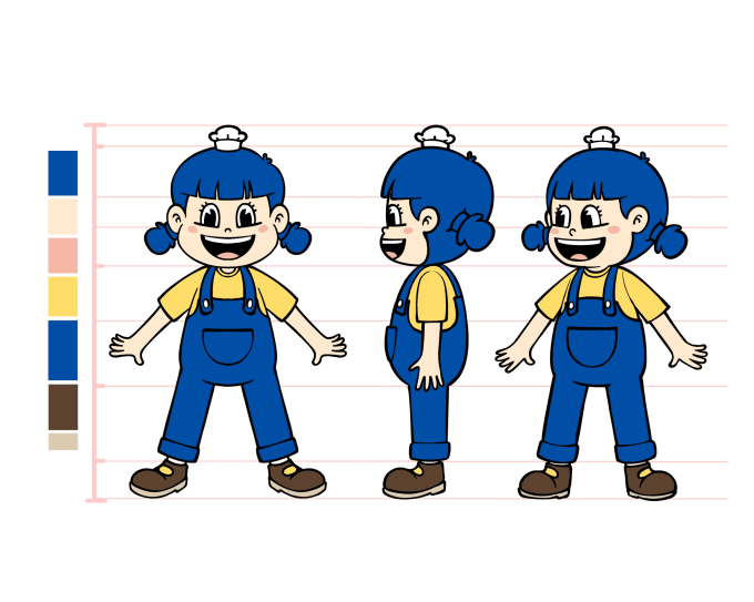 Draw original character or character sheet illustration by fura