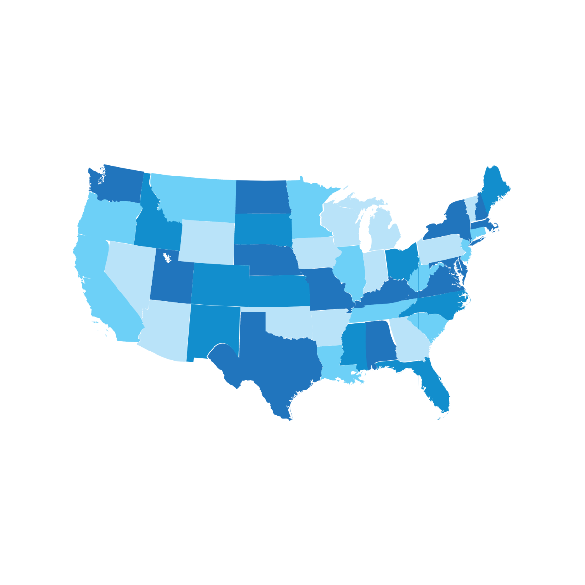 Free usa map