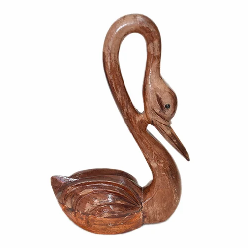Wooden swan