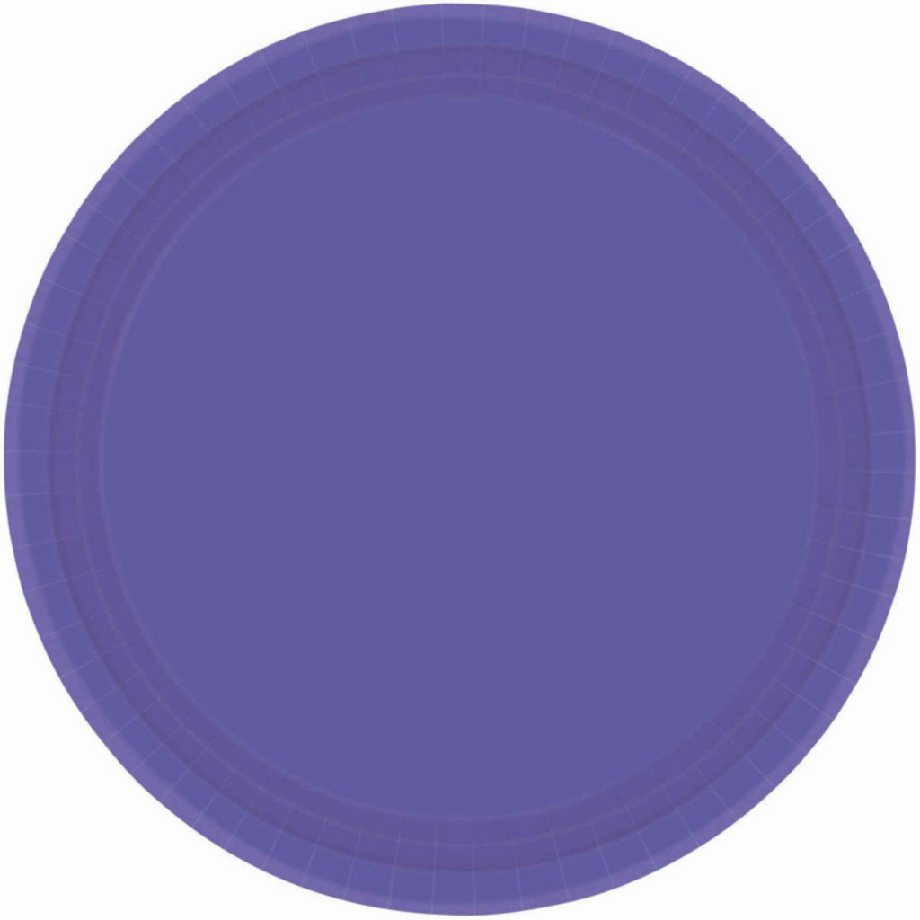 Paper plates round cm pk