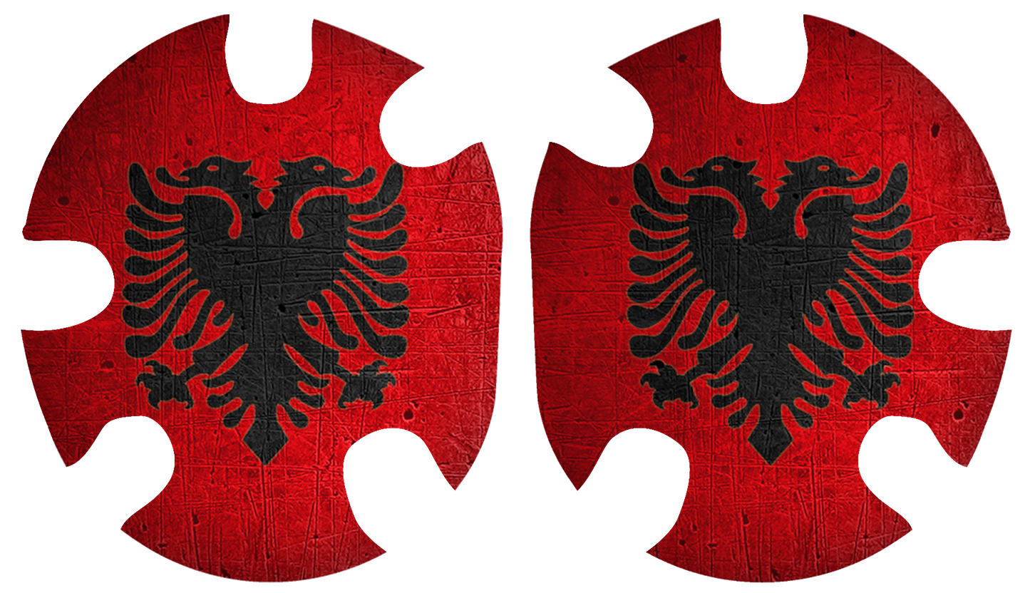 Albania crest headgear decal â