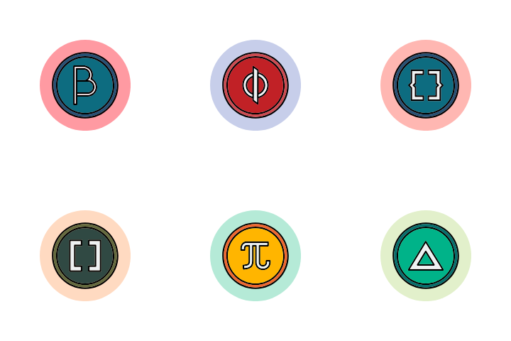 Algebra icons