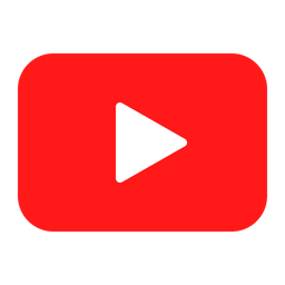 Youtube app flat icons