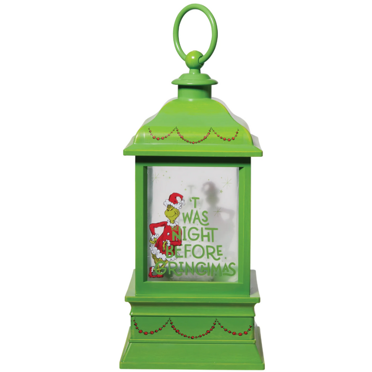 The grinch holiday lantern by department nada
