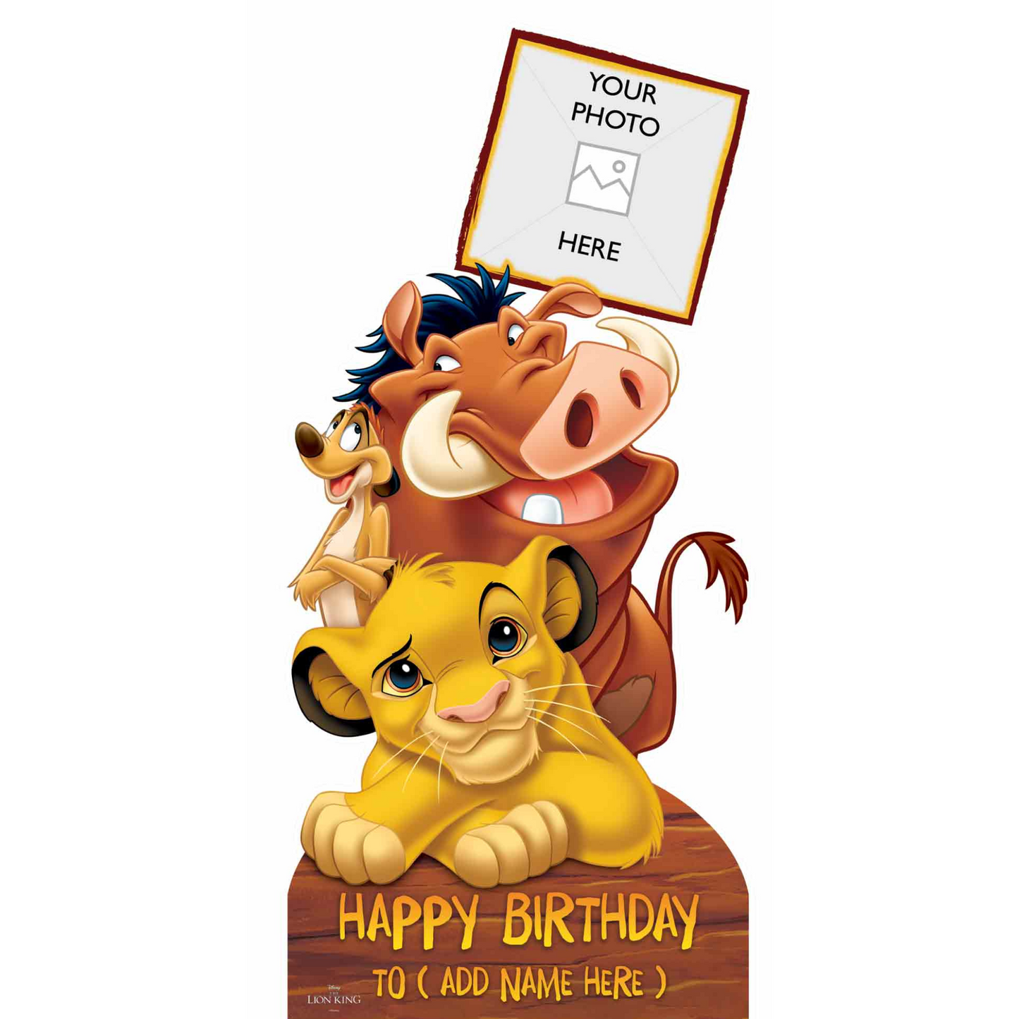 Disney personalised lion king