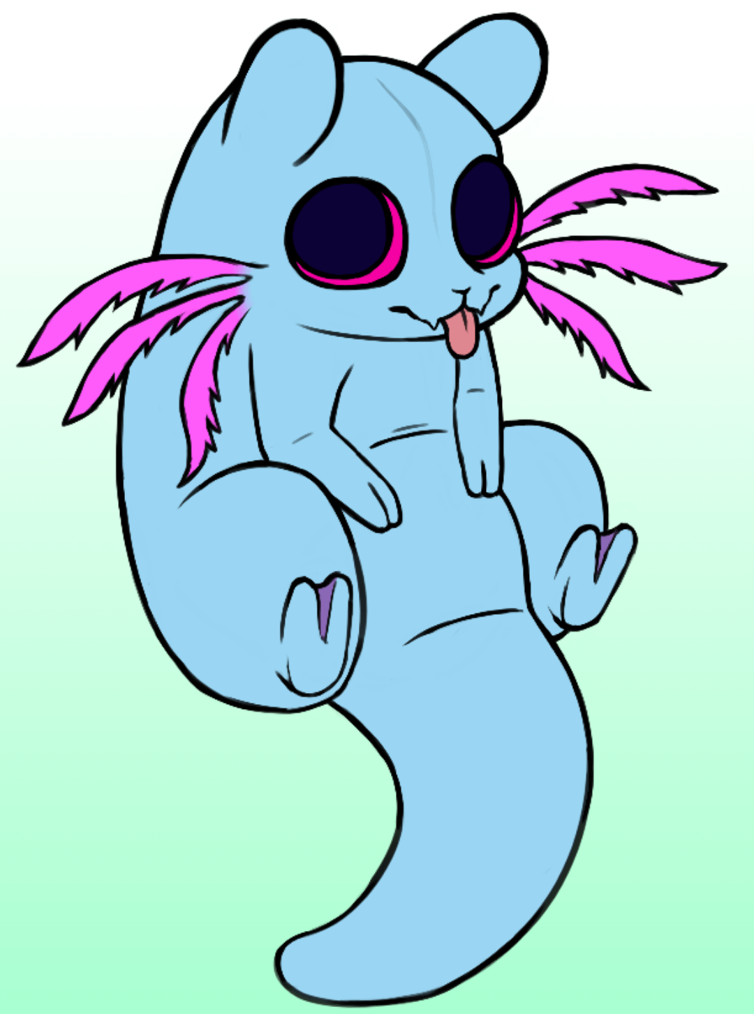Ive now created rivulet with kirbys eyes rrainworld