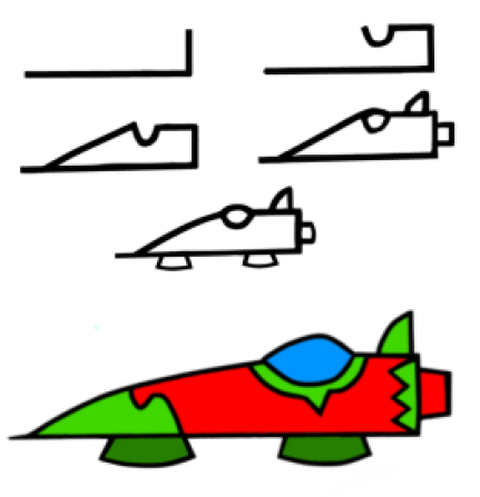 Amazing art exercises for kids