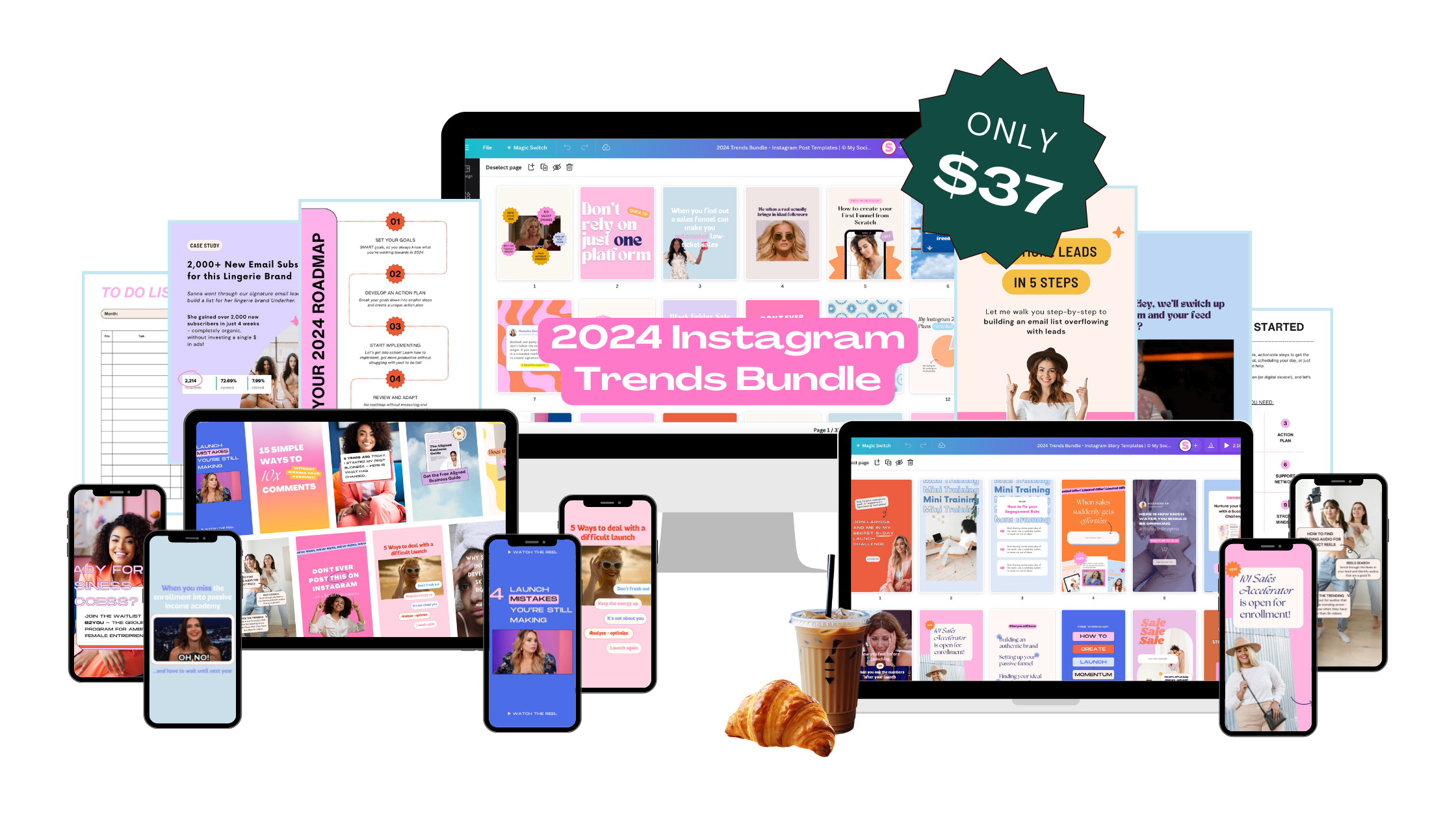 The canva template membership