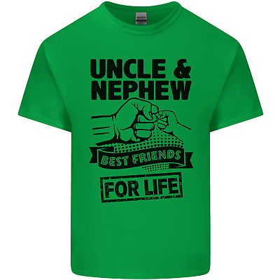 Uncle nephew best friends uncles day mens tton t