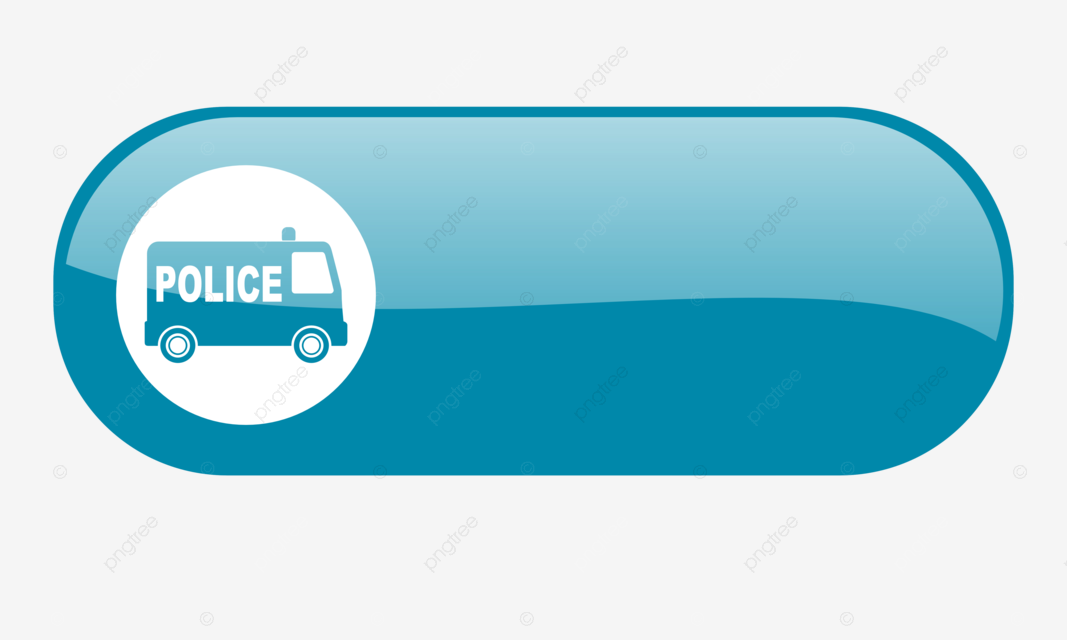 Police blue web glossy icon cars button banner emergency png transparent image and clipart for free download