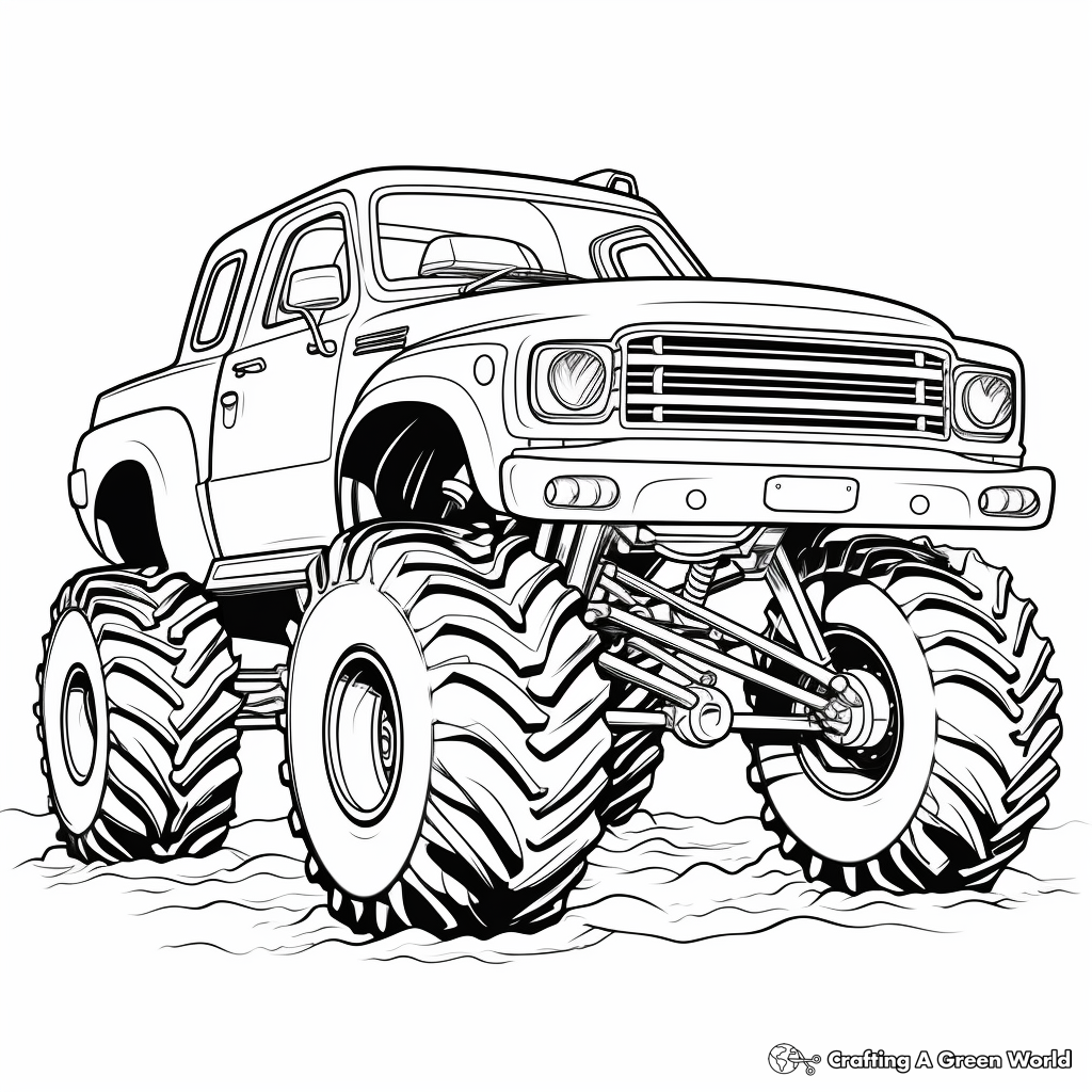 C is for car coloring pages