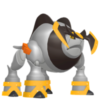 Iron boulder pokãmon