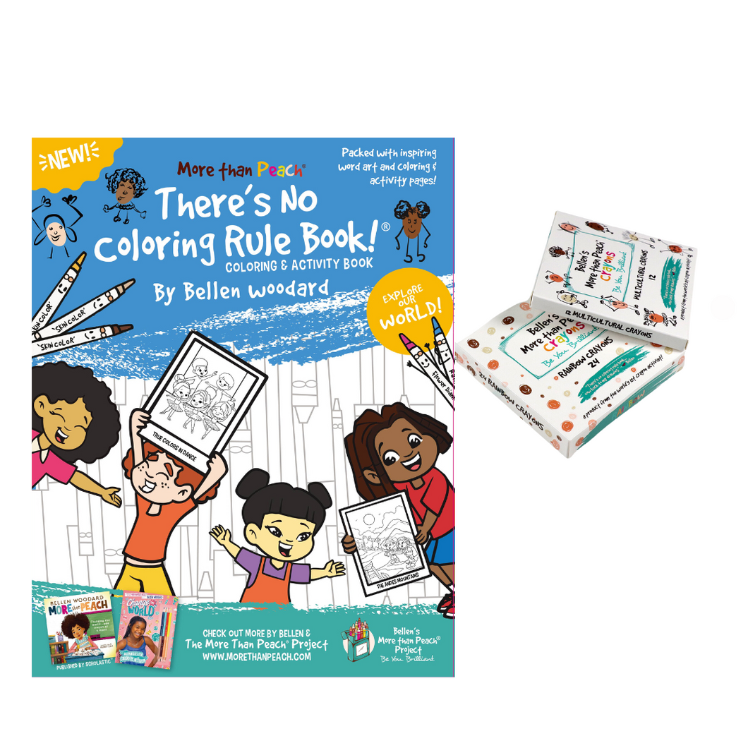 New more than peach theres no coloring rule book no rules ii co
