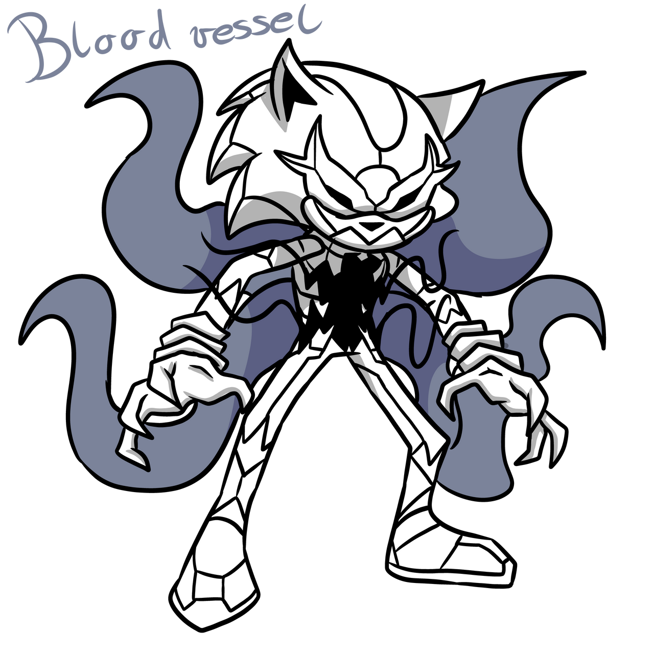 Bloodvessel fanart by colorartandbolb on
