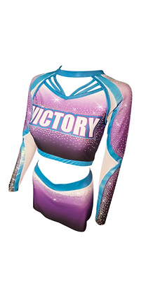 Custom allstar cheerleading uniforms