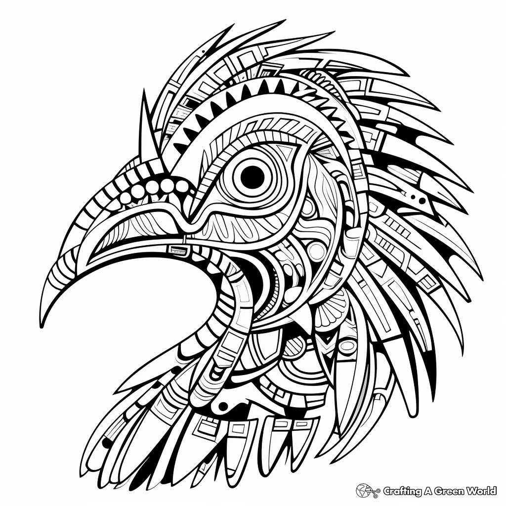 Oviraptor coloring pages